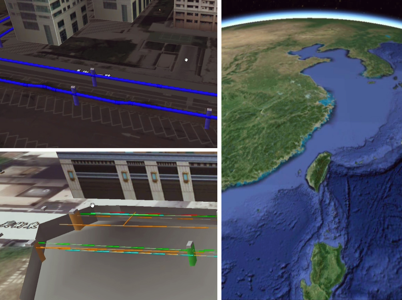 3D Underground Pipeline Management System